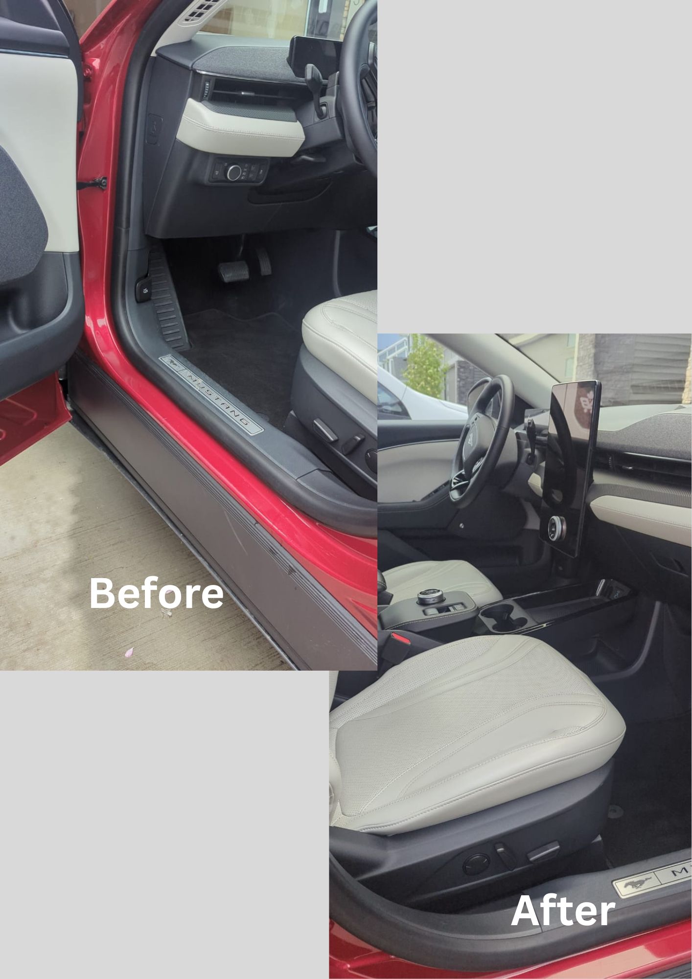 Car detailing work